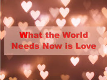 The World Needs Love